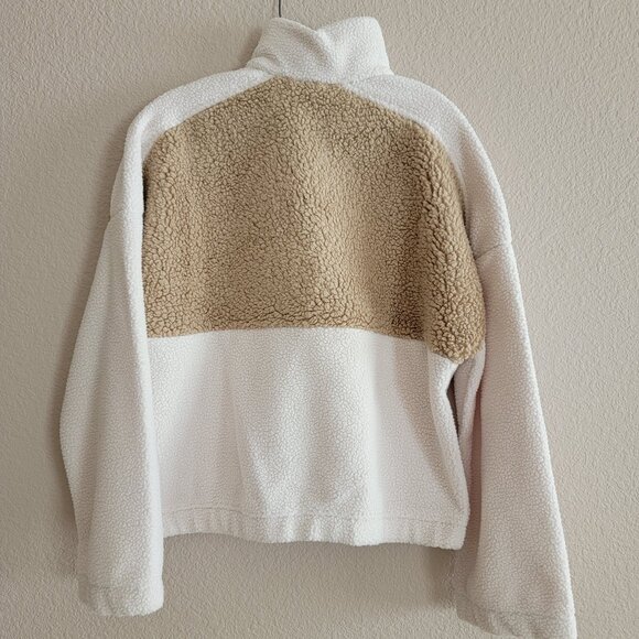 Columbia Lodge Sherpa Pullover in Chalk Beach NWT - Picture 6 of 6